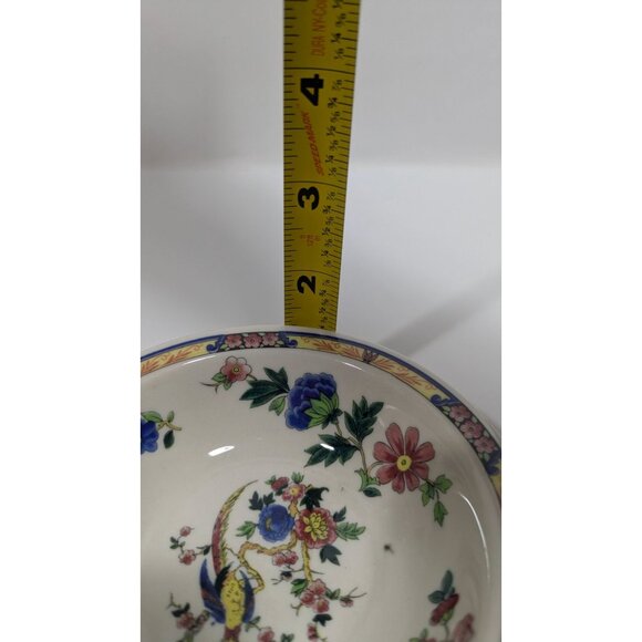 Syracuse China Bird Of Paradise 4 5/8" Floral Bird Design Bowl - Picture 5 of 8